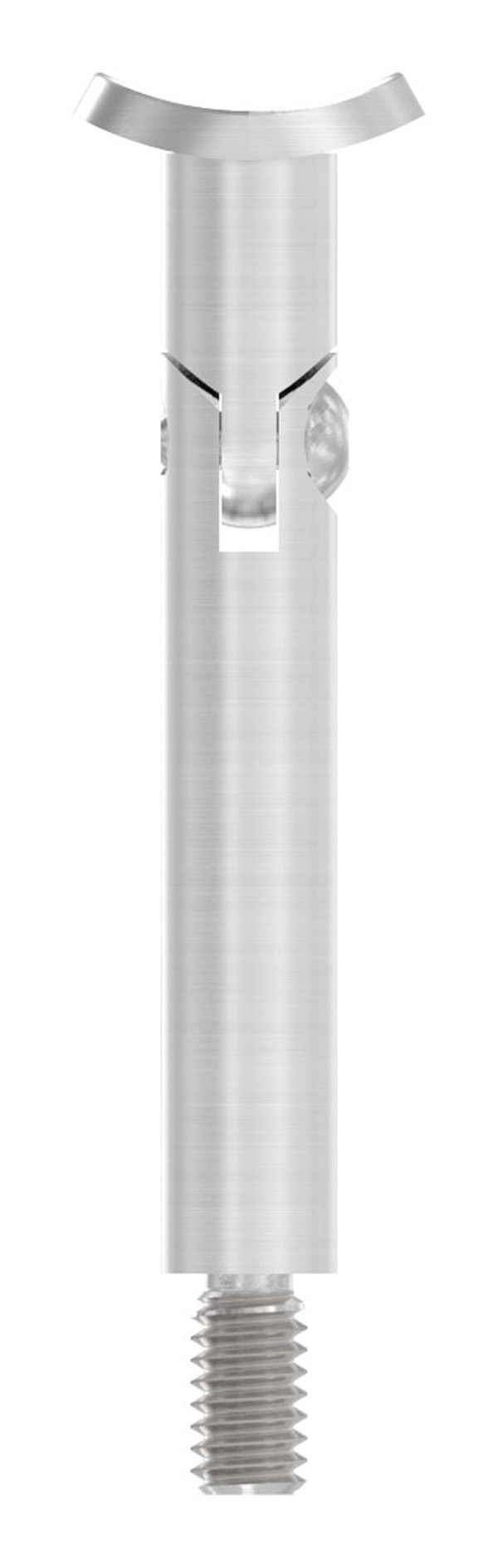 Gelenkstift V2A Ø 12 mm mit Platte fuer Rohr Ø 42-4 mm H 78 mm-88-1160717.240