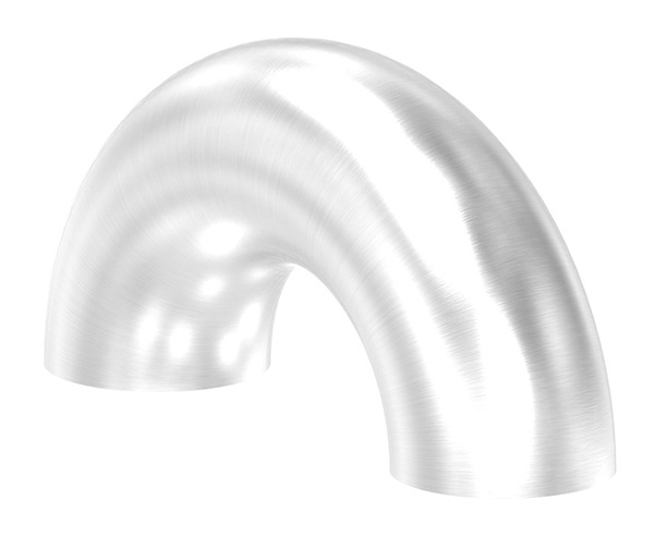 Bogen 180° zum Schweissen fuer Rundrohr- Ø 48-3 mm V2A- Bauart 3-11-3744.4