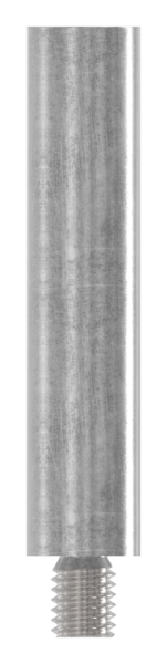 Stift Stahl roh S235JR Ø 14 mm- L = 65 mm- M8 Gewinde zum Anschweissen-88-1150237-ST.65