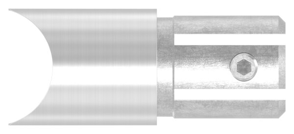 Anschlussstueck 90° V2A fuer Rohr Ø 33-7 mm mit Klemmschraube-11-3658.4