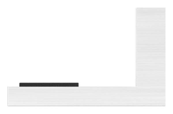 Halteboden mit geradem Anschluss- V2A - Edelstahl V2A-88-1160501-240.00