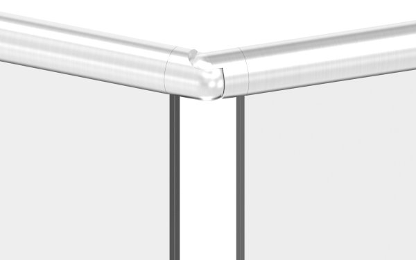 Gelenkverbinder Edelstahl V4A fuer Nutrohr Ø 42-4 mm 90-180° verstellbar-88-1160343.V4A