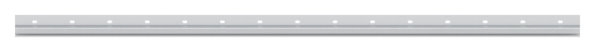 Vordachprofil Aluminium L = 3000 mm roh mit ETA-88-11VDE-3000.ROH