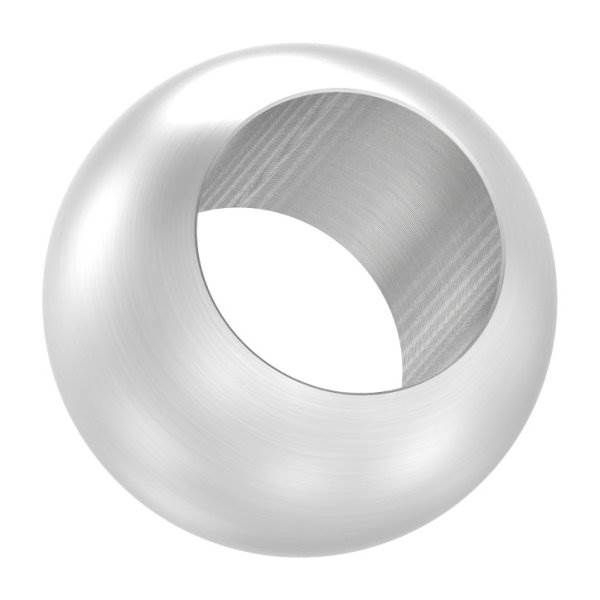 Vollkugel mit Durchgangsbohrung