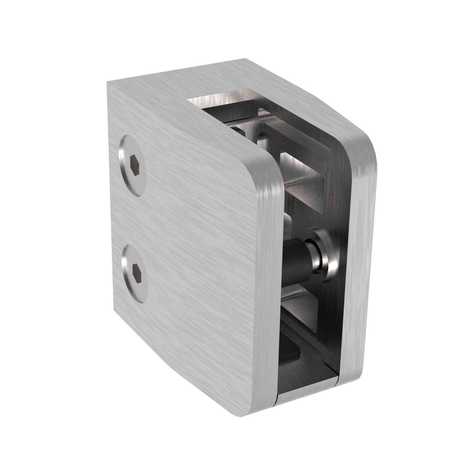 Glasklemme Masse- 52x52x32 mm - FLACH und 42-4 mm - Glas 8-76 bis 12-76 mm-GLASKLEMME-18.26