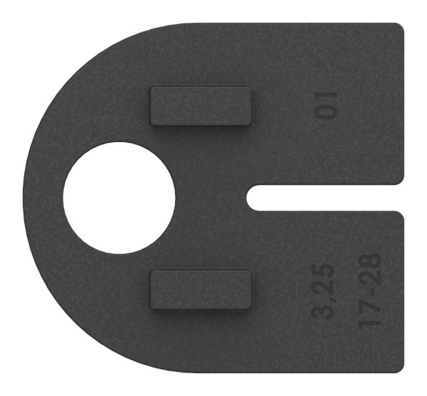 1 Paar Gummis zu Glasklemme 63x45x28 mm AbZ fuer 9-52 mm Glas VSG-10-2295ABZ.0