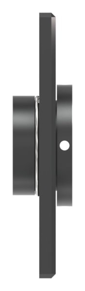 Montageplatte Stahl 70x120 mm eckig zum Anschweissen mit Gewinde-88-11181-0510-05.W