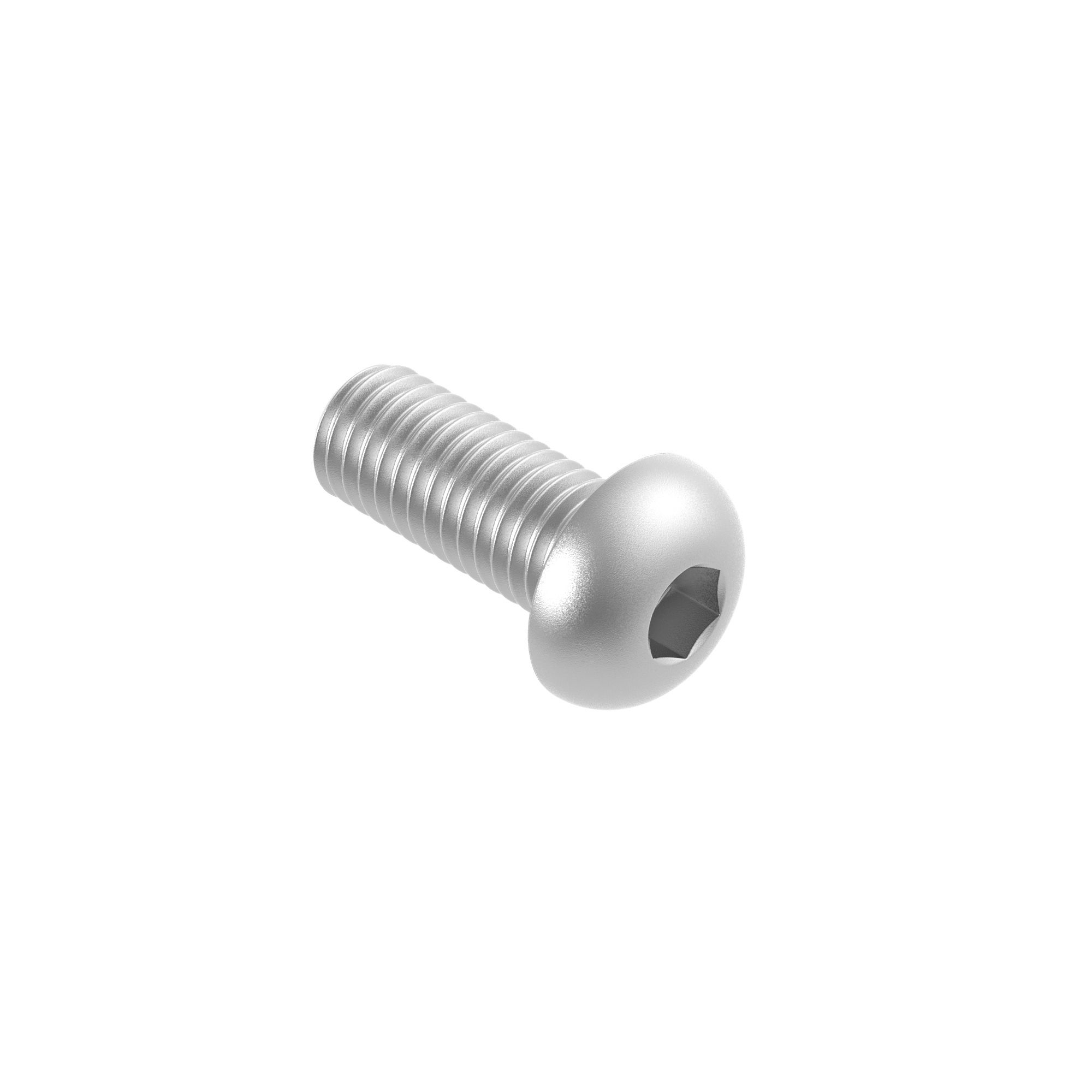 Linsenkopfschraube Edelstahl AISI 304 M5x12 Innensechskant PVD schwarz-89-11ADIN7380A2M5X12-A.4