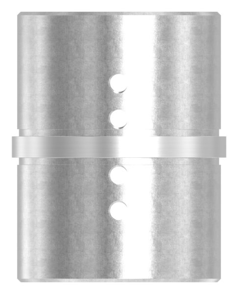Rohrverbinder Edelstahl V4A fuer Nutrohr Ø 60-3 x 1-5 mm Aussenbereich-88-1160351.V4A