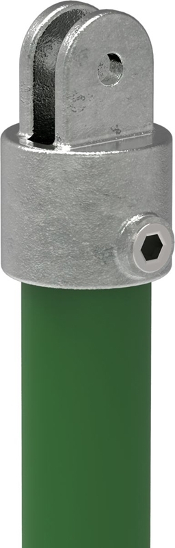 Rohrverbinder Gelenkhalter Ø 33-7 mm -1- - Temperguss verzinkt - 173FB34-173FB34