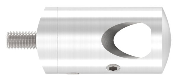 Querstabhalter Edelstahl V4A fuer Rohr Ø 42-4 mm- Bohrung Ø 12-2 mm- Aussenecke 90°-88-1150400-240A-V4A.AE