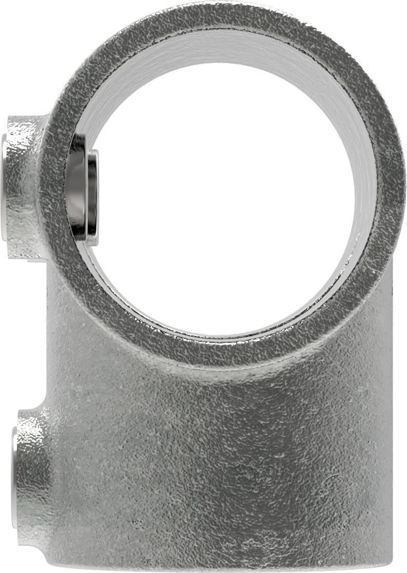 Rohrverbinder T-Stueck lang Ø 17-2 mm -3-8- - Temperguss verzinkt - 104S17-104S17