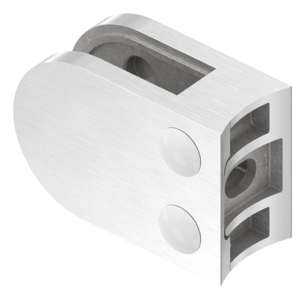 Glasklemme 63x45x28 mm AbZ fuer Anschluss Ø 60-3 mm V2A-10-2260ABZ.4
