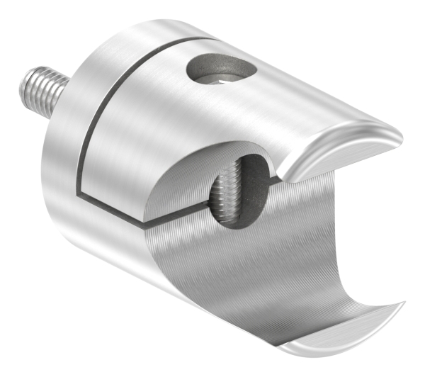 Blechhalter fuer Klemmprofil 27mm Anschluss- gerade-88-1155351-240.00