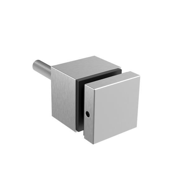 Glaspunkthalter Edelstahl AISI 304 fuer Glas 8-17-52 mm Loch 18 mm quadratisch geschliffen-89-11A0745300-A.4