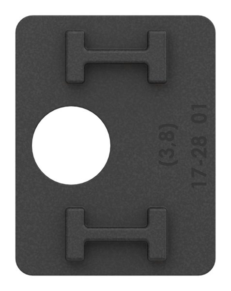 Gummieinlage Gummi fuer Glas 9-52 mm fuer Glasklemme Mod- 26-88-1126095.GU