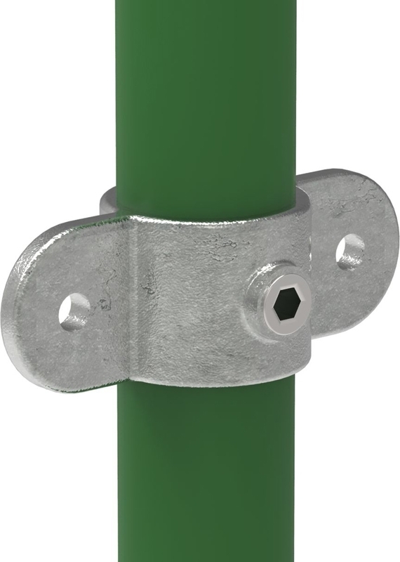Rohrverbinder - Gelenkauge doppelt - 167M - 26-9 mm - 60-3 mm - 3-4- - 2- - Feuerverzinkt u. Elektrogalvanisiert-167M