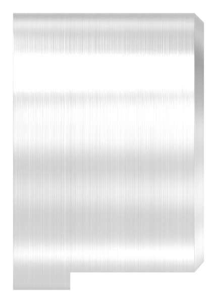 Wandbefestigung Edelstahl V4A fuer Rohr Ø 48-3 mm rechts-88-1160396-V4A.R