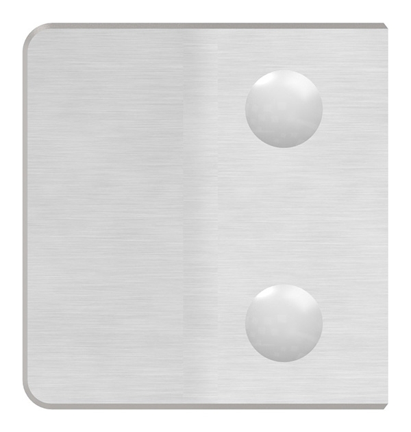 Glasklemme 55x65x37-5 mm AbZ fuer Anschluss Ø 60-3 mm V2A-10-3260ABZ.4