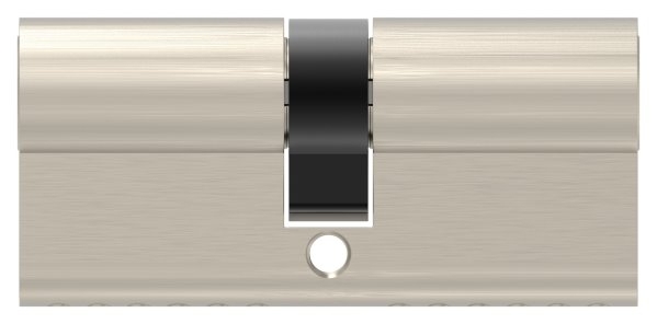 Zylinder Edelstahloptik 70 mm mit 3 Schluessel-11-3956.2