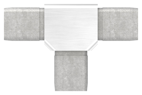 T-Verbinder V4A fuer Quadratrohr 25x25x2 mm zum Stecken-88.1110132525
