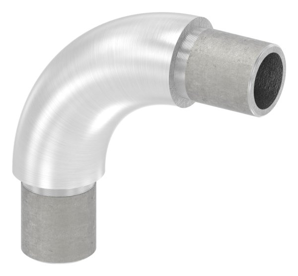 Rohrbogen 90° rund- fuer Rundrohr Ø 21-3x2-0 mm V2A-11-3606.4