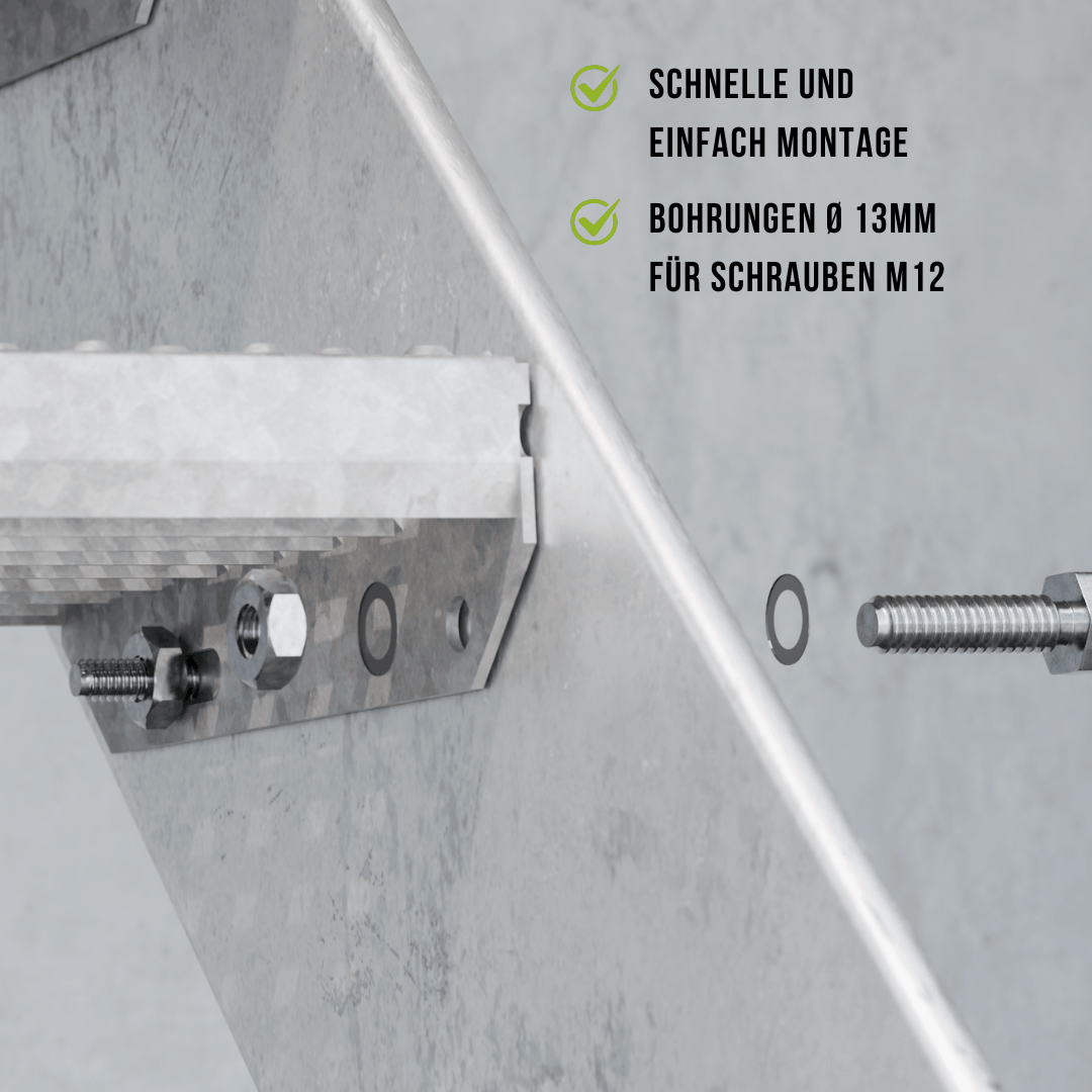 Gitterroststufe 1000 x 270 MW 30-10 TS 35-2 Rutschhemmung R10-24-1002731352.7