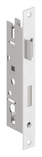 Rohrrahmenschloss verzinkt- Abstand 72 mm- Dornmass 30 mm- Stulpe Edelstahl geschliffen-88-1150106.72