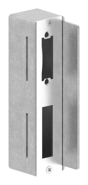 Schliesskasten Stahl S235 V2A fuer 40mm Schlosskasten anschweissbar E-Oeffner-30-3220.8