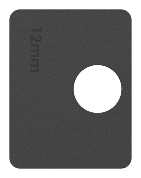 1 Paar Gummis zu Glasklemme 52x52x32-5 mm AbZ fuer 12 mm Glas ESG-10-3112ABZ.0