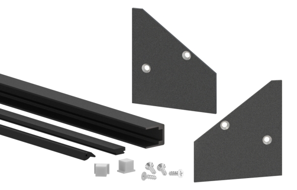 Montage-Set Glas 21-52mm eleganza canopy- fuer L- 3-000m-88-11VDE-GU-3000-21.DB703