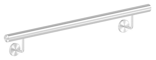 Handlauf - montagefertig - Laenge- 1000 mm - Rundrohr- Ø 42-4 mm - V2A-12-0100.4