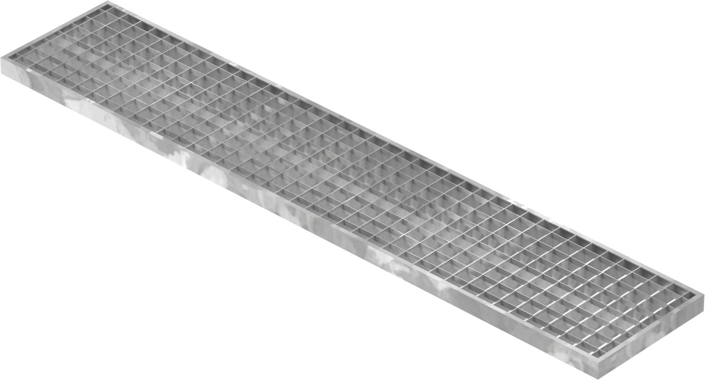 Garagen-Gitterrost - Mae-  240x1240x30 mm 30-30 mm - aus S235JR -St37-2- im Vollbad feuerverzinkt-23-241243030.7