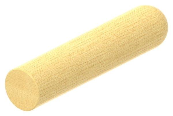 Holzhandlauf Ahorn Ø 42mm- Laenge 200mm- lackiert-88-11HHM.AH42