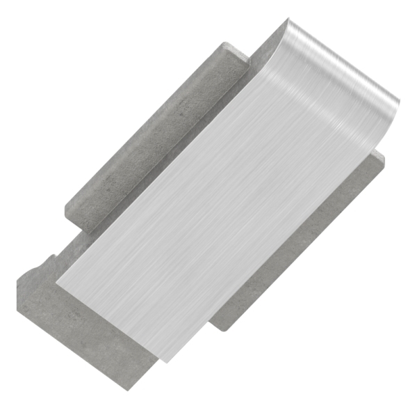 1 Sicherungsboden zu Glasklemme 52x52x32-5 mm AbZ V2A-10-3116ABZ.4