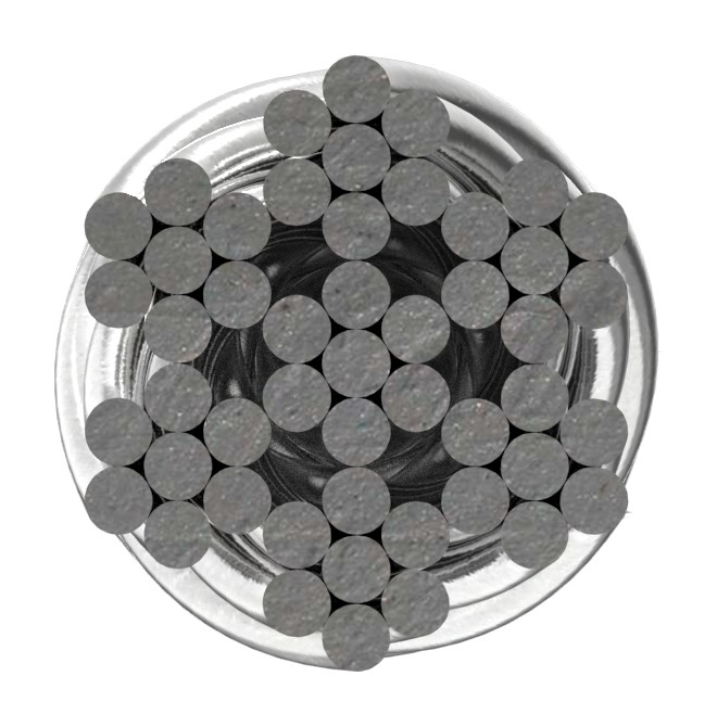 Edelstahlseil 7x7 - flexibel - Ø 2 mm bis Ø 8 mm - Preis pro Meter - V4A-11.2798