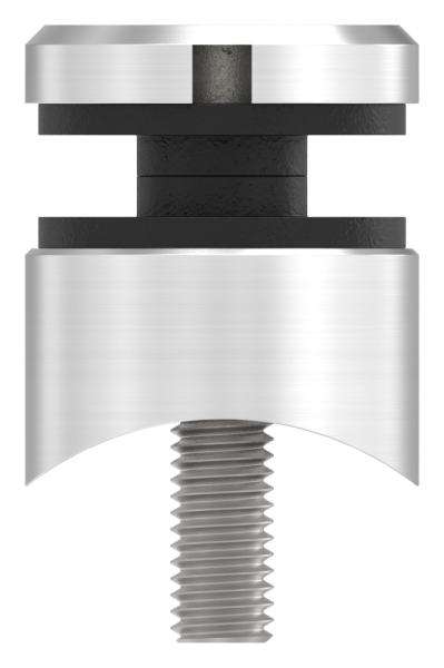 Glaspunkthalter Ø 30 mm- V2A- Anschluss- Rohr Ø 48-3 mm-88-1160191-240.48