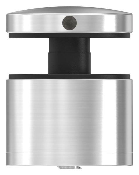 Glaspunkthalter Ø 52 mm- V2A- Anschluss- Flach- mit AbP-10-5211.4