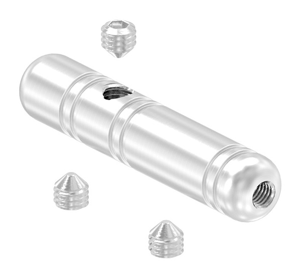Gewindeterminal zur Selbstmontage - Fuer Seil Ø 3 mm bis Ø 8 mm - mit Innengewinde - V2A-11.2809