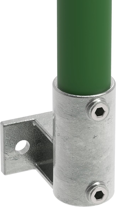 Rohrverbinder - Wandhalter Platte horizontal - 145C42 - 42-4 mm - 1 1-4- - Feuerverzinkt u. Elektrogalvanisiert-145C42