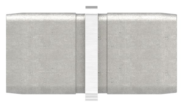 Steckverbinder V4A fuer Rohr 30x30x2 mm gerade-88.1110103030