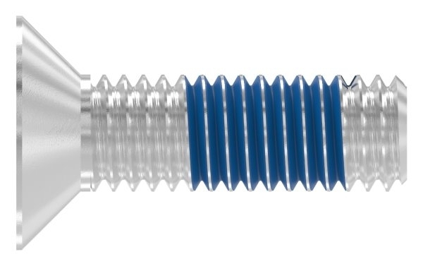 Senkkopfschraube V4A M6 x 20 mm mit Precote 85-88-1158315-V4A-20.B