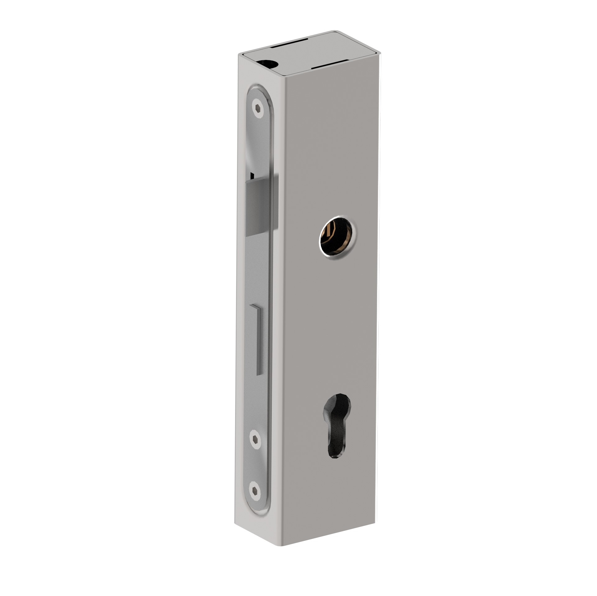 Einsteckschlosskasten Stahl 60x40 mm ohne Tuergriff-89-11B15960X40-A.4