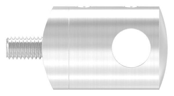 Querstabhalter V2A fuer Rohr 42-4 mm - fuer Stab 10 mm geschliffen-11-1020-A.4