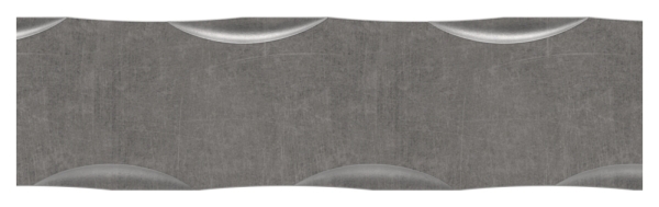 Vierkant gehaemmert - Material- 20x20 mm - Laenge- 3000 mm - Stahl -Roh- S235JR-30-1491.8