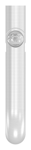 Buegel Edelstahl V2A Ø 12 mm- 75x75 mm- M6x10 mm- mit Gelenk- 90° gebogen- Korn 240-88-1150243-240.OG