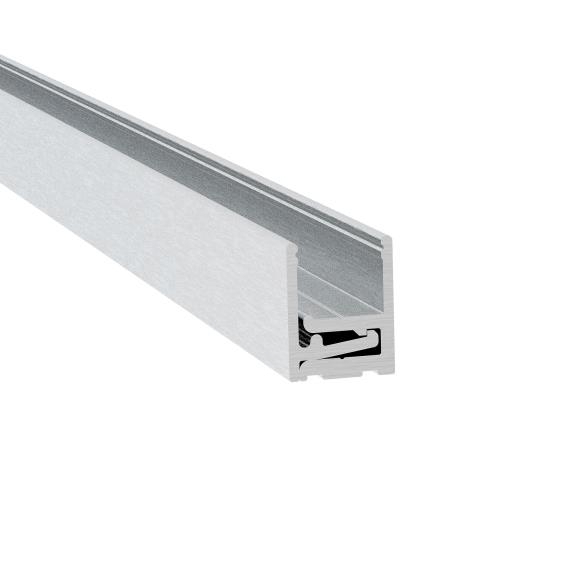 Glastuer Schiebetuer System Oberfuehrung AL- 3000mm- Softstop- 8-12mm Glas-89-11GSALP8106NESET-A.4