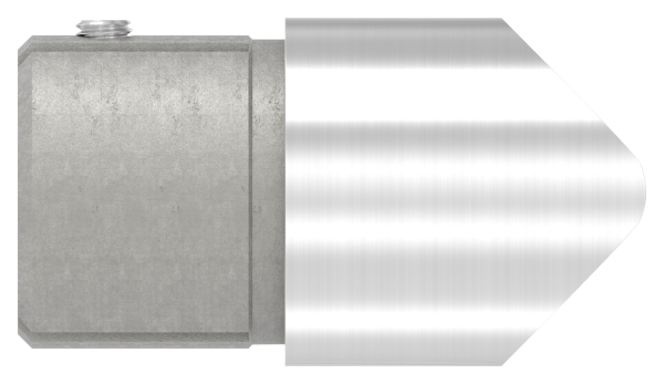 Anschlussstueck 90° fuer Rundrohr Ø 48-3x2-6 mm V2A-11-3367.4