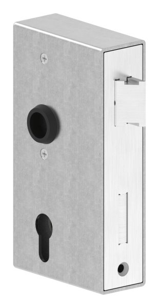 Kastenschloss Edelstahl 40x94-5x172 mm geschliffen-30-3202.8
