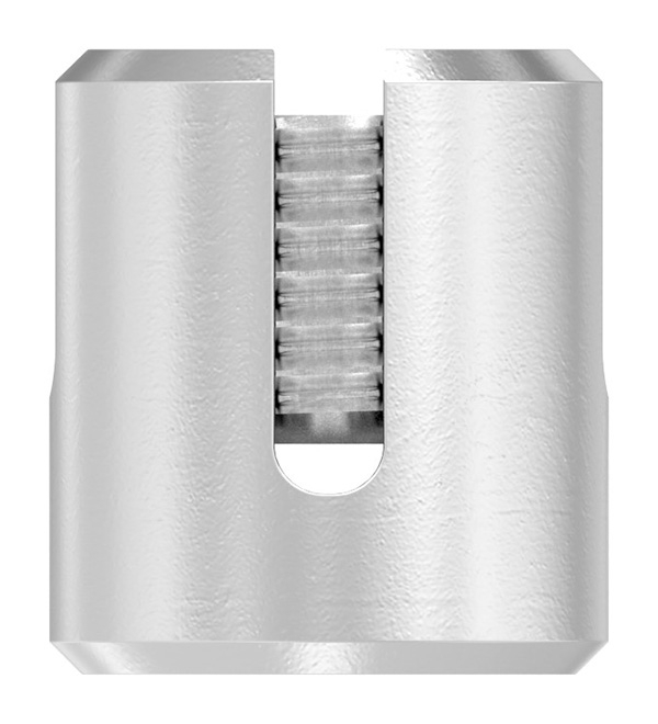 Kreuzklemme Edelstahl V4A fuer Seil Ø 3 mm-88.11100071003